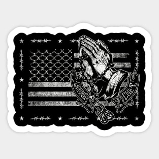 Praying Hands Sticker